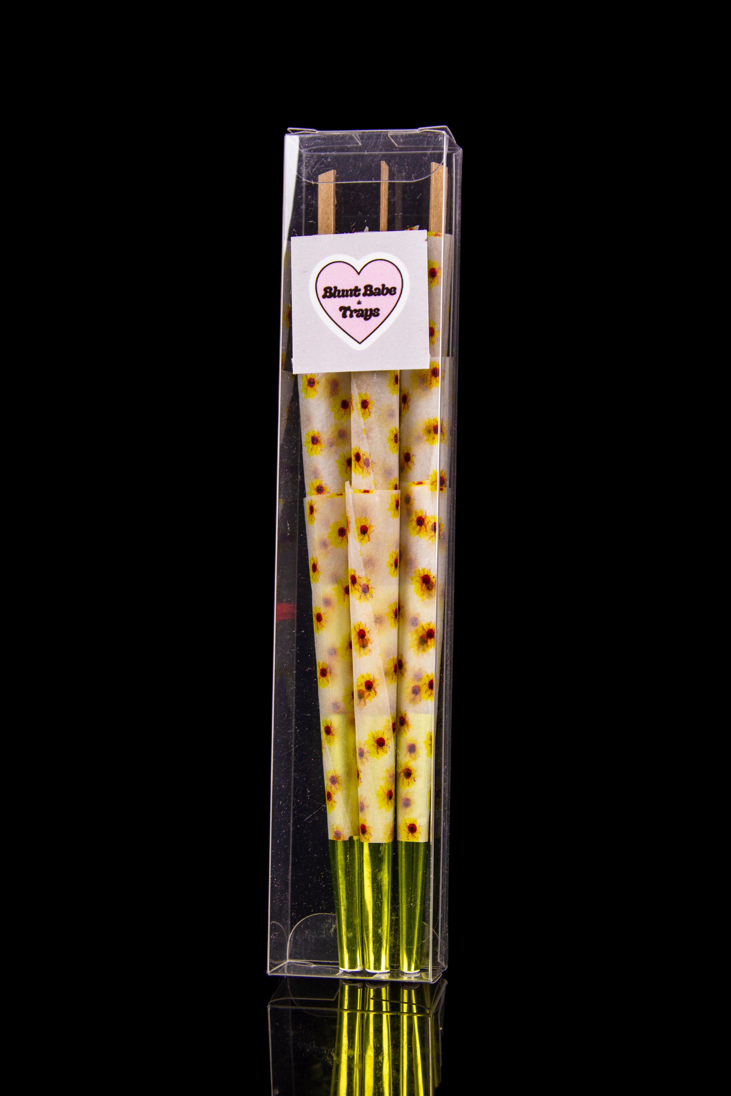 Blunt Babe Trays Sunflower Magic Pre - Rolled Cones