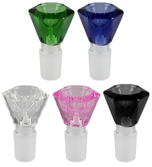 Gorgeous Faceted Jewel Herb Bowl Slide