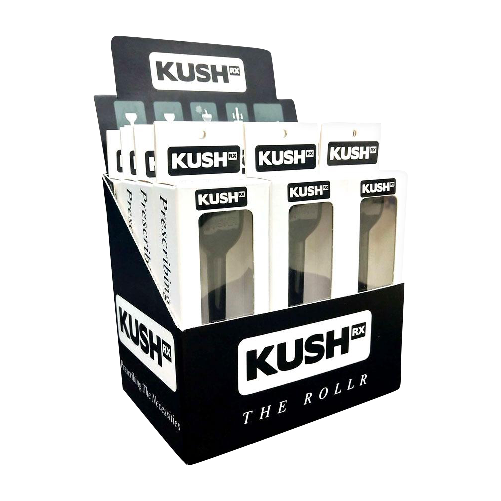Kush RX Rollr Rolling Aid Multi - tool: 12 - Pack for Perfect Cones