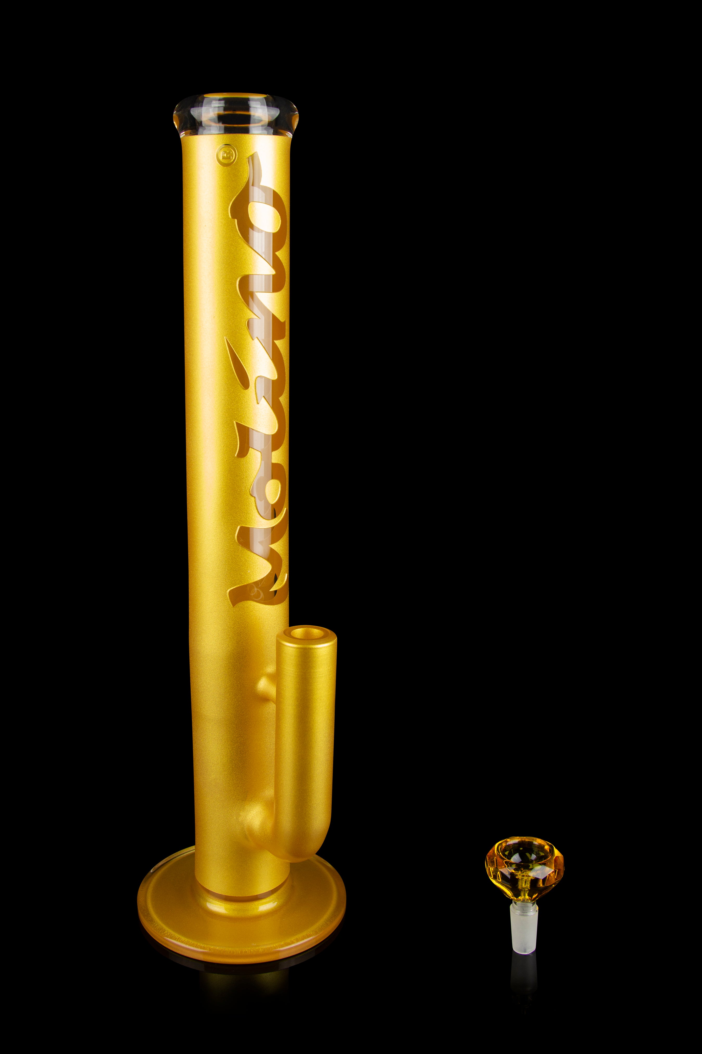 Molino Glass Goldfinger Luxury Stemless Bong