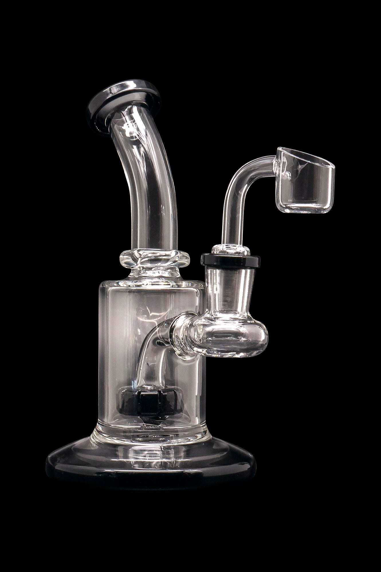 Stylish Colored Accent Dab Rig - Perfect for On-the-Go!