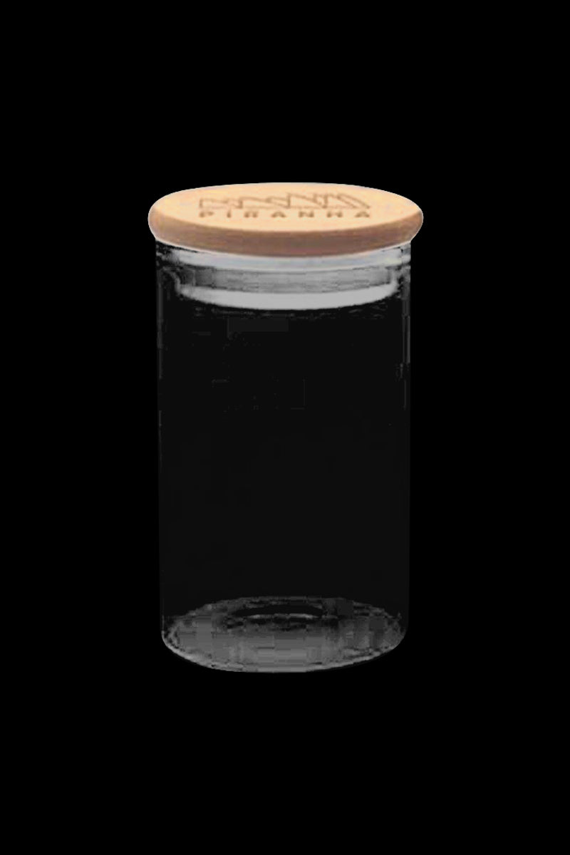 Piranha Premium Weed Storage Jar with Stylish Bamboo Lid