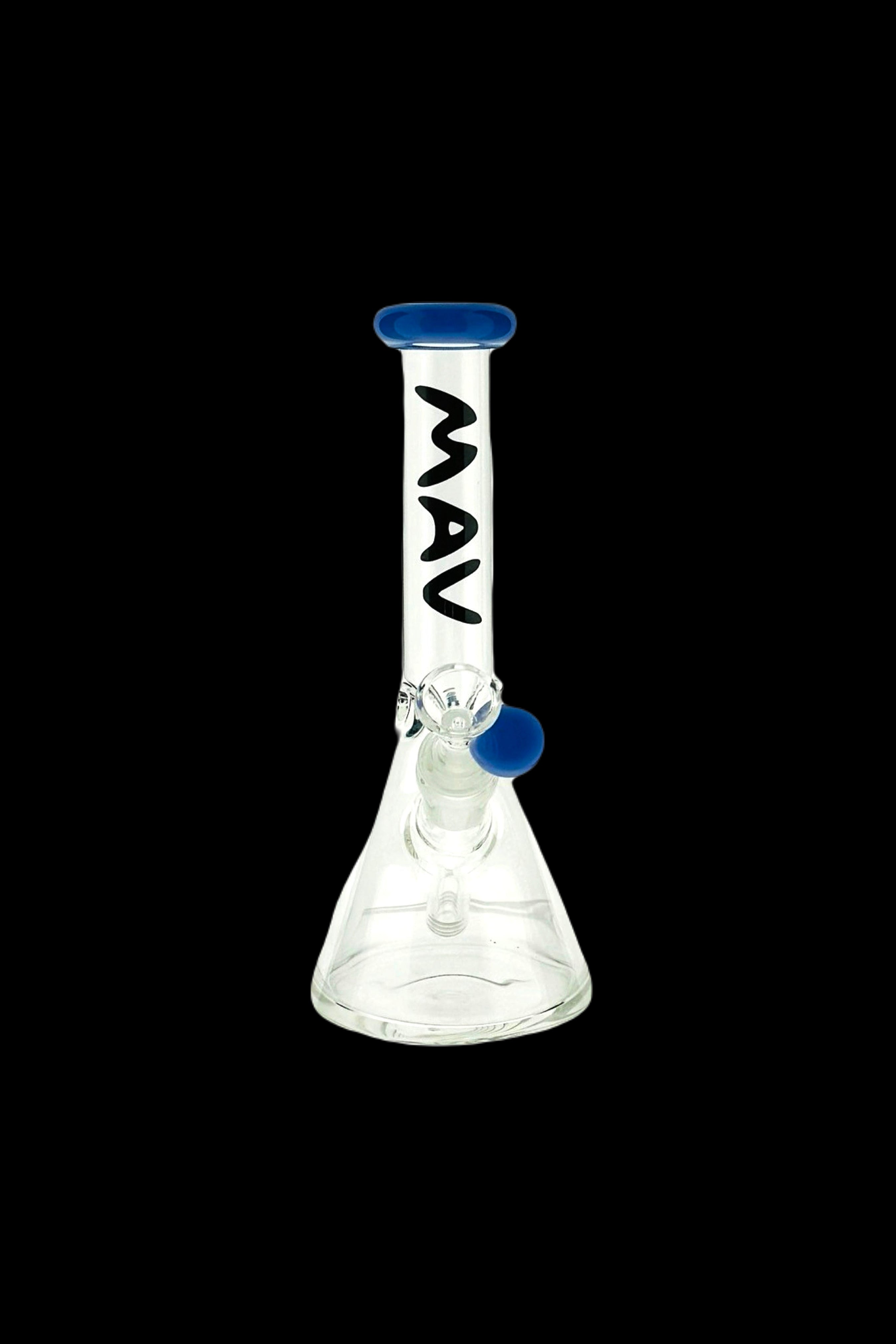MAV's Stunning Color Top Mini Beaker Bong
