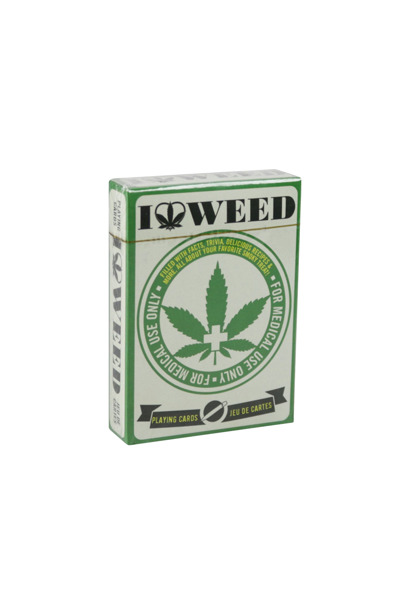 I Heart Weed - The Ultimate Playing Cards for Weed Lovers