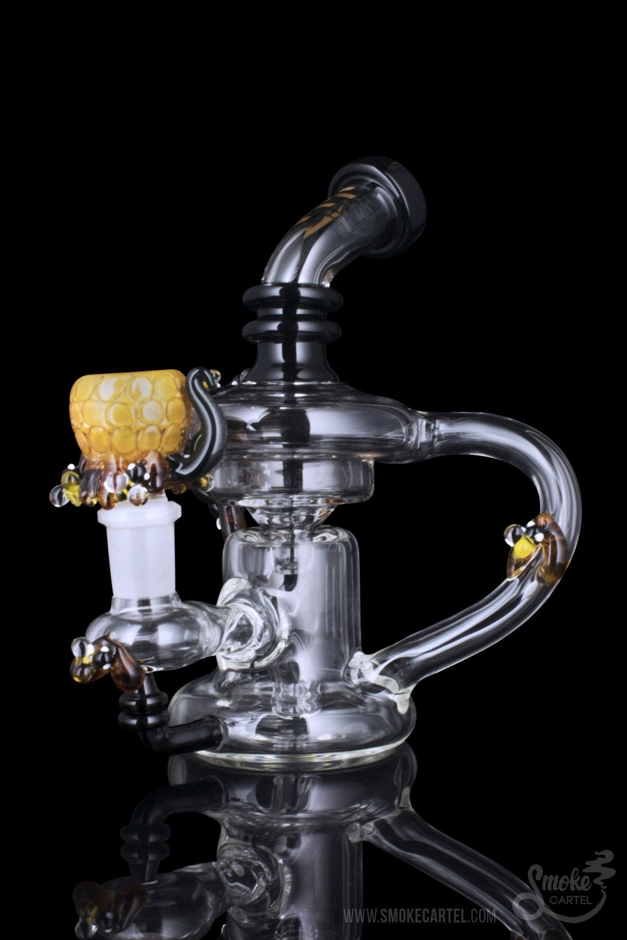 Empire Glassworks Mini Beehive Recycler - A Buzzworthy Smoking Companion