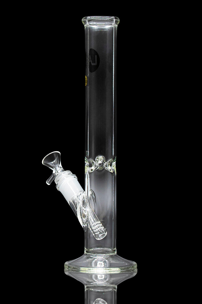 LA Pipes 12 Clear Straight Water Pipe - The Perfect Smoking Companion