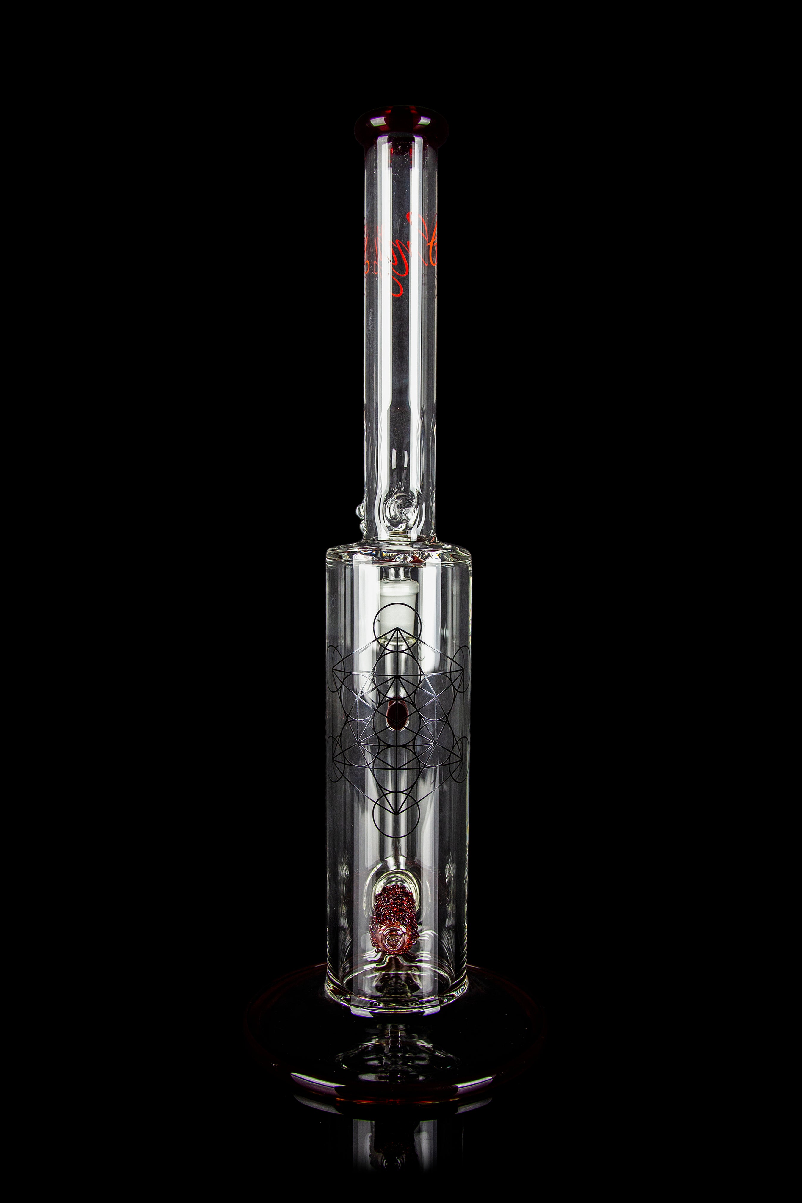 Envy Glass 16 Stemline Pop Rocks Perc Water Pipe - Party in Your Mouth!