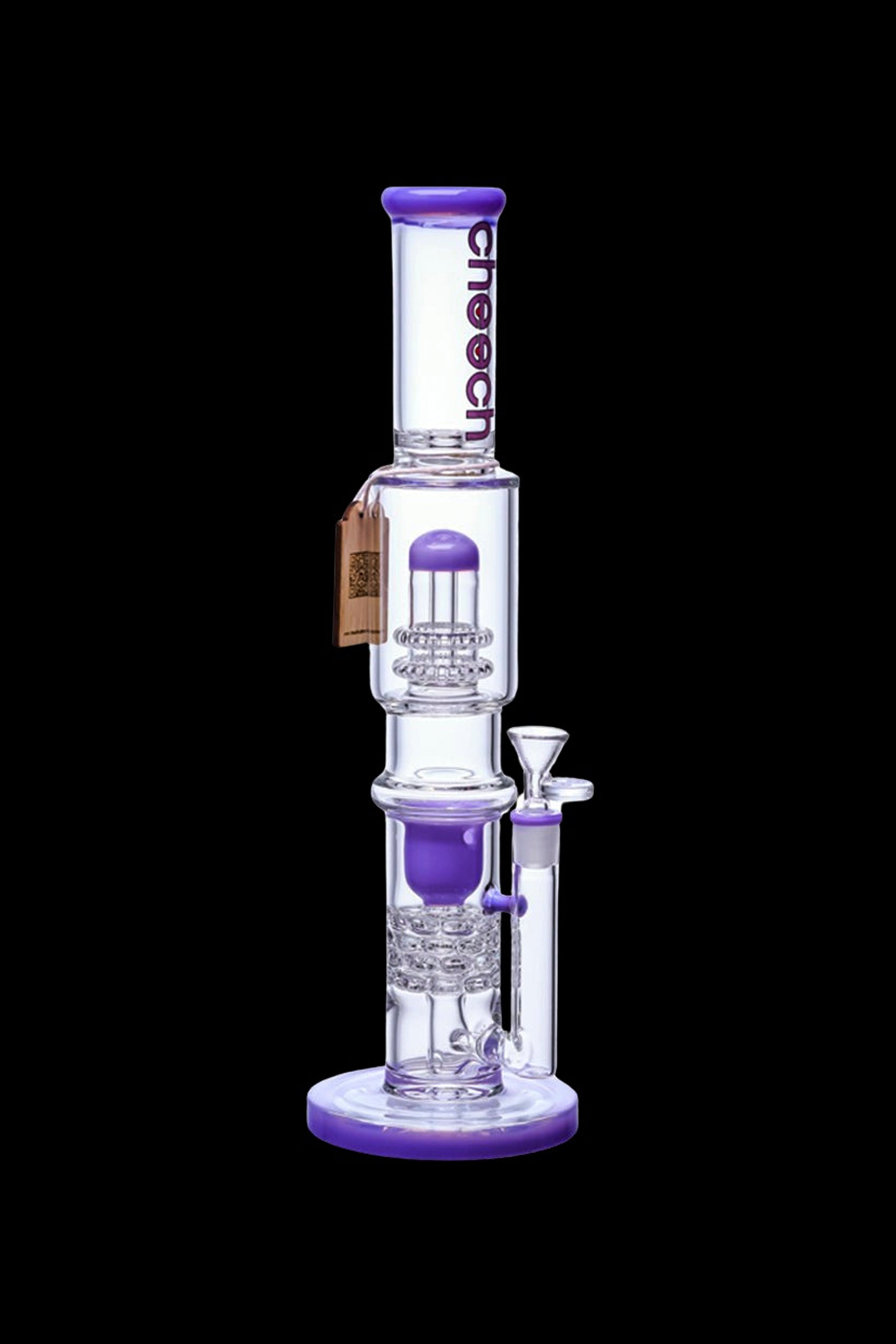 Cheech Glass Shower Head Recycler Water Pipe - Elevate Your Smoking Experience