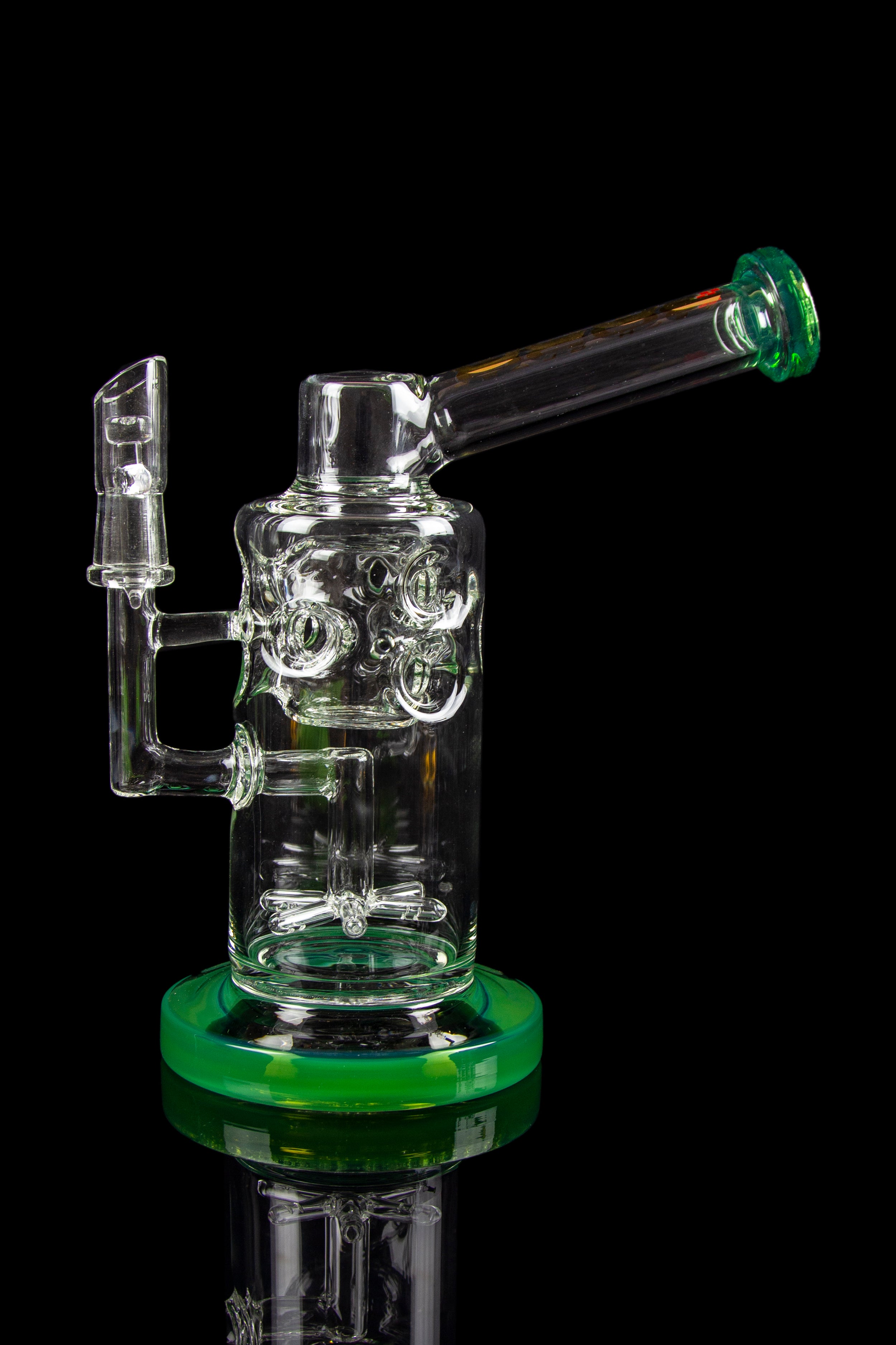 BoroTech Glass Snotra Swiss Body Sidecar Rig - The Ultimate Concentrate Rig