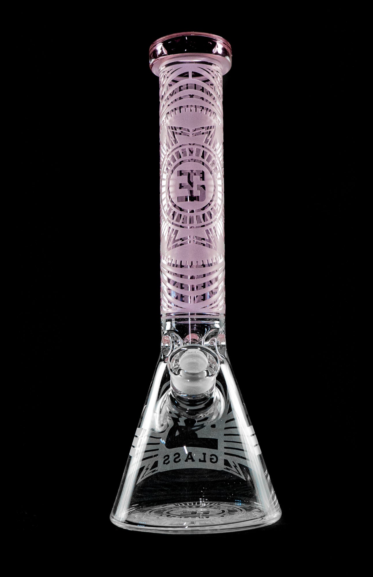 EG Glass Stunning Clock Water Pipe