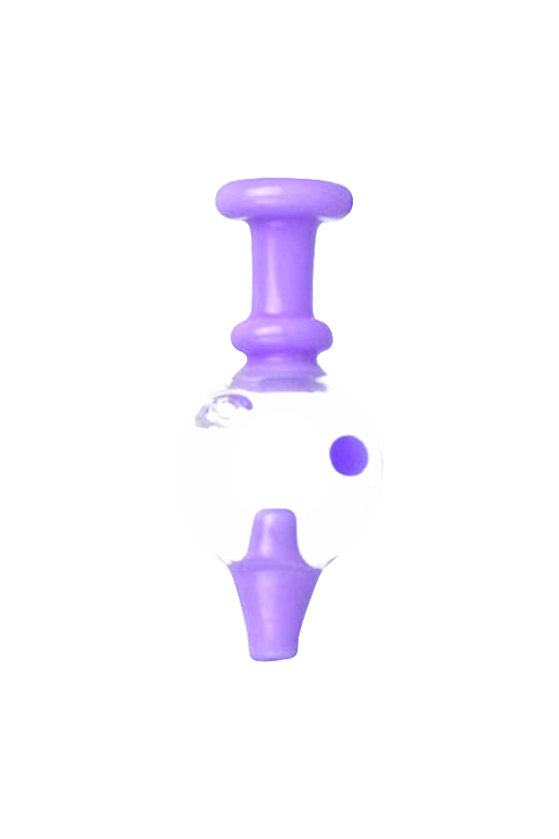 Incredible Internal Spinning Ball Carb Cap with UV Glow