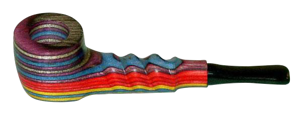Stunning Exotic Wood Tobacco Pipe - A Must-Have for Smokers