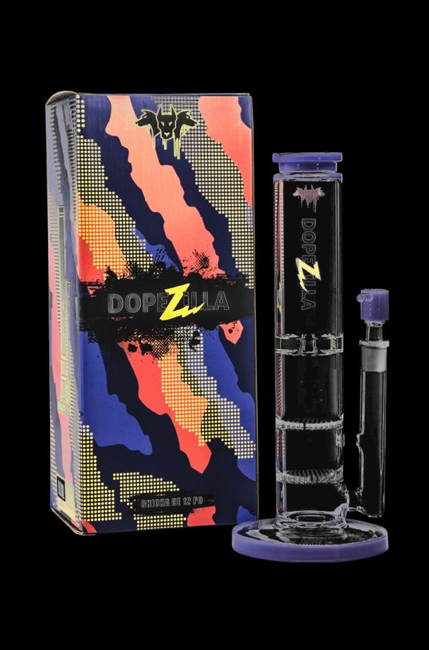 Dopezilla Cerberus Water Pipe - The Ultimate Smoking Companion
