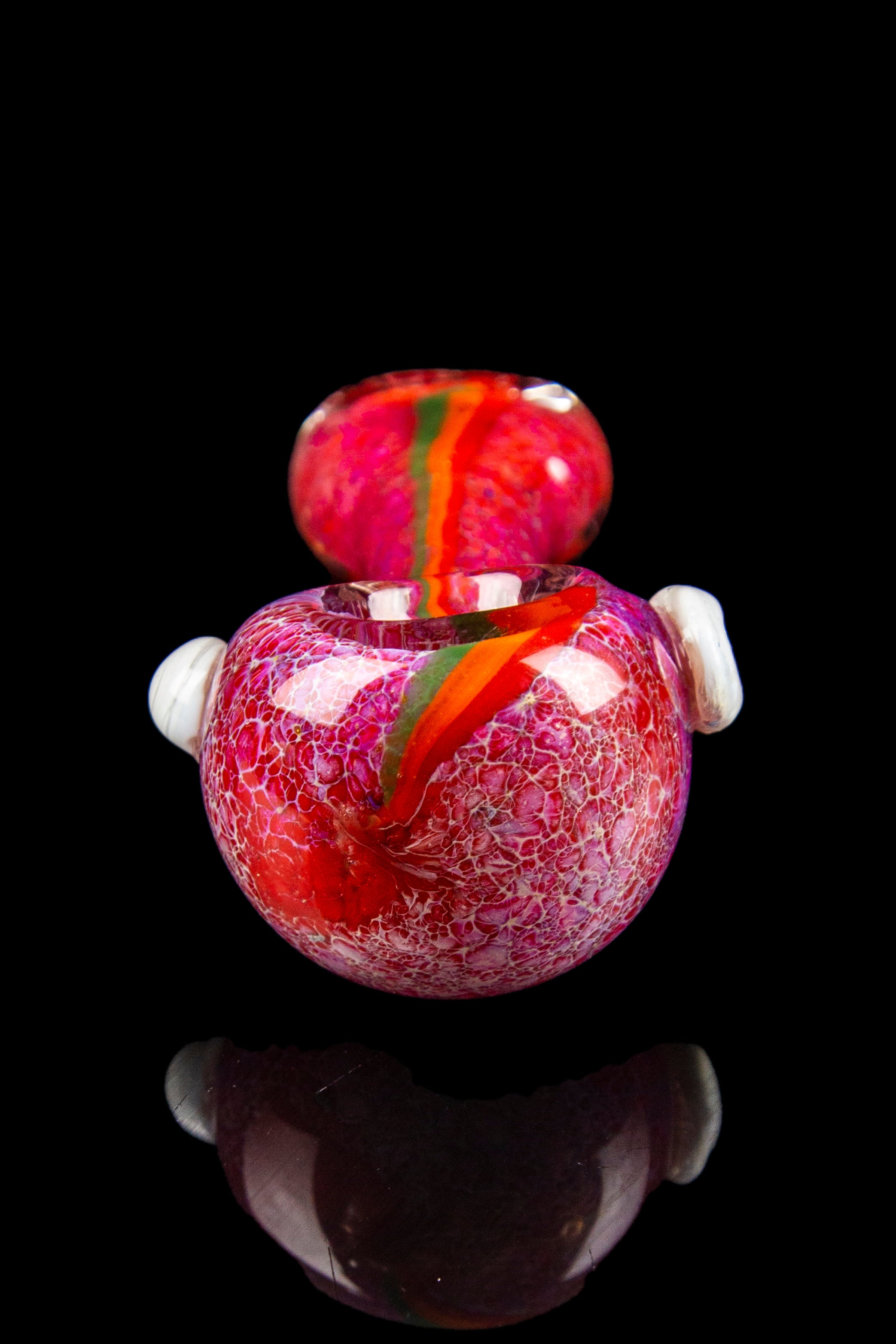 Stunning Striped Frit Hand Pipe