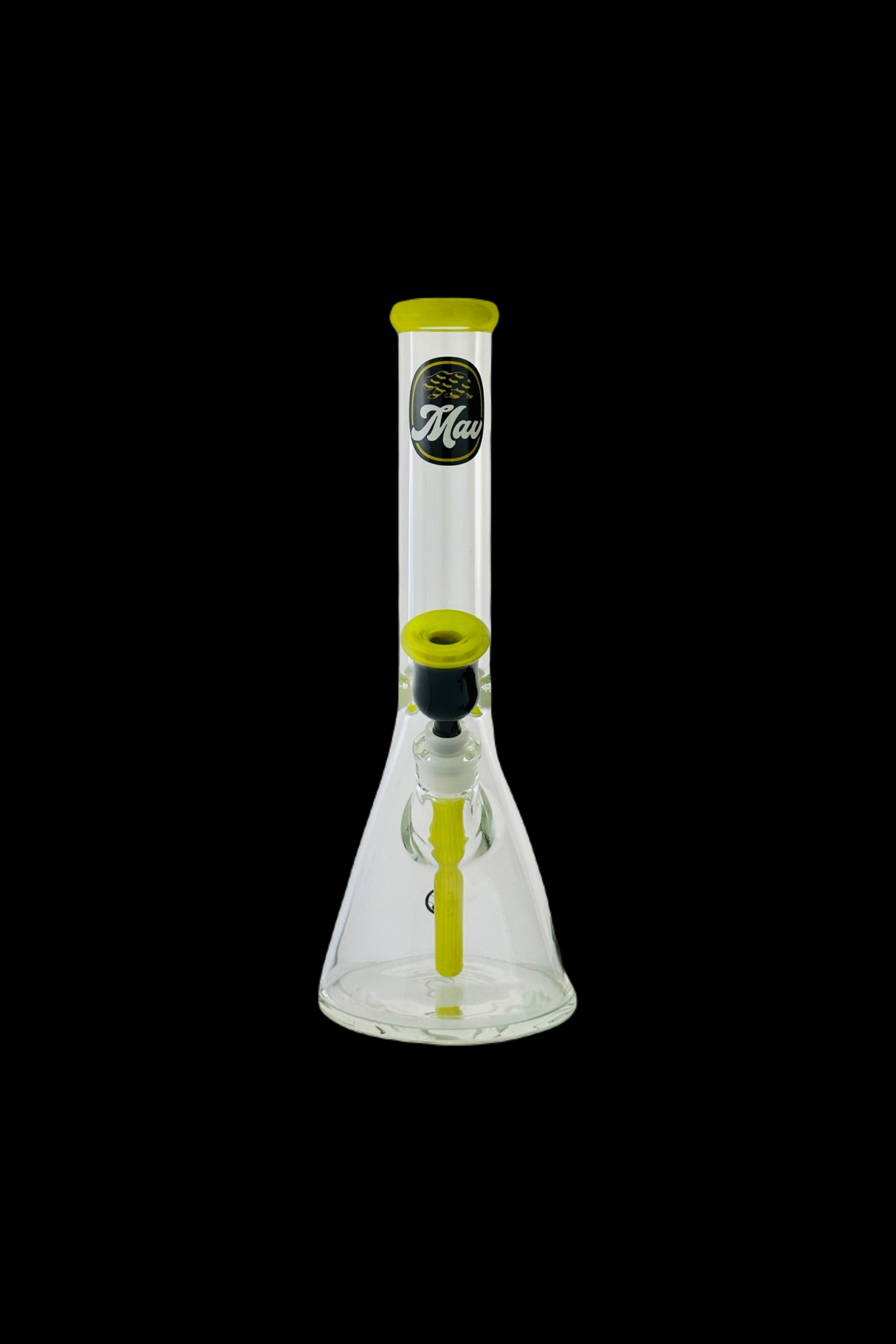 MAV Glass Chiquita Accented Beaker Bong - The Ultimate Smoking Companion