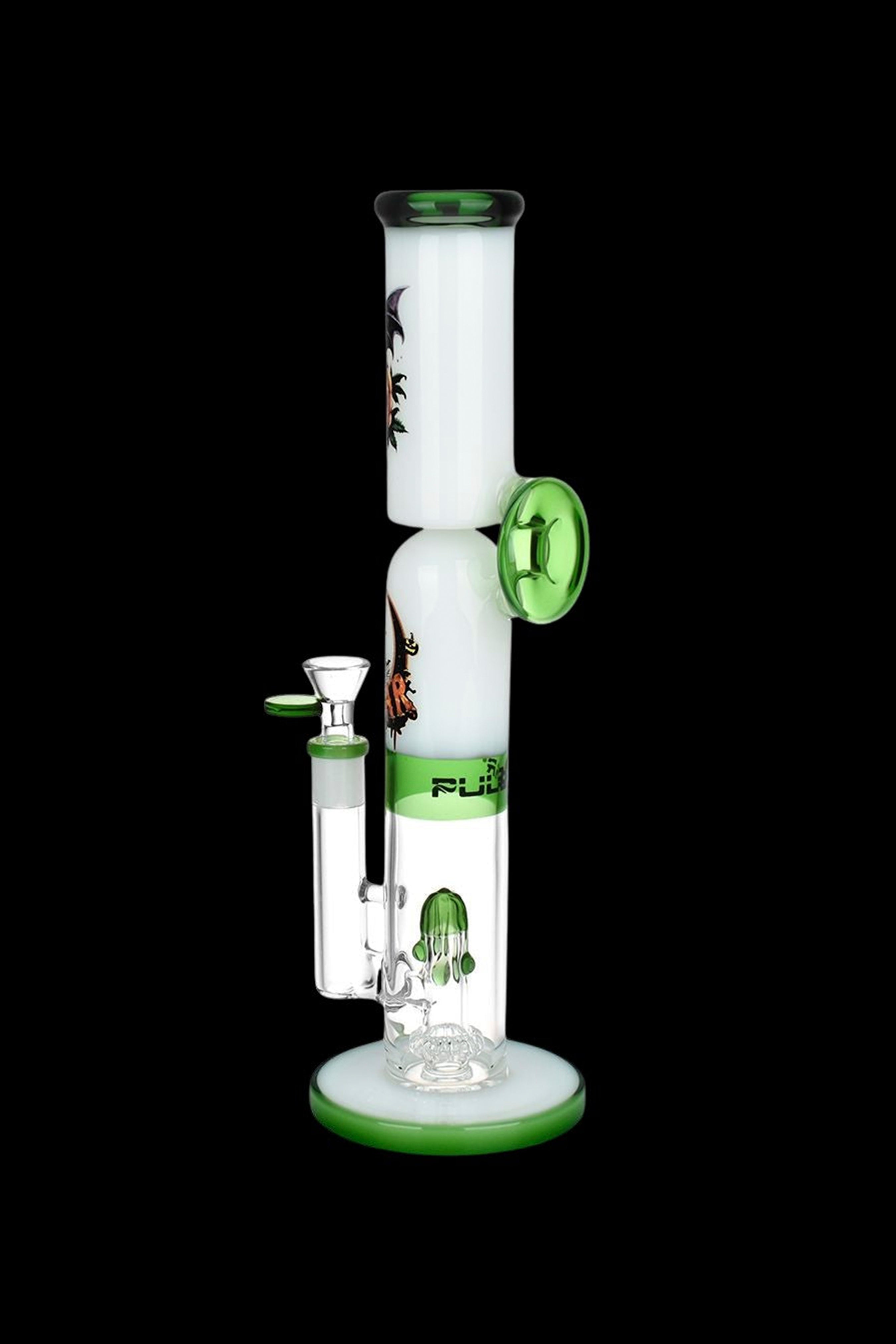 Pulsar Double Stacked Spooky Halloween Glass Water Pipe