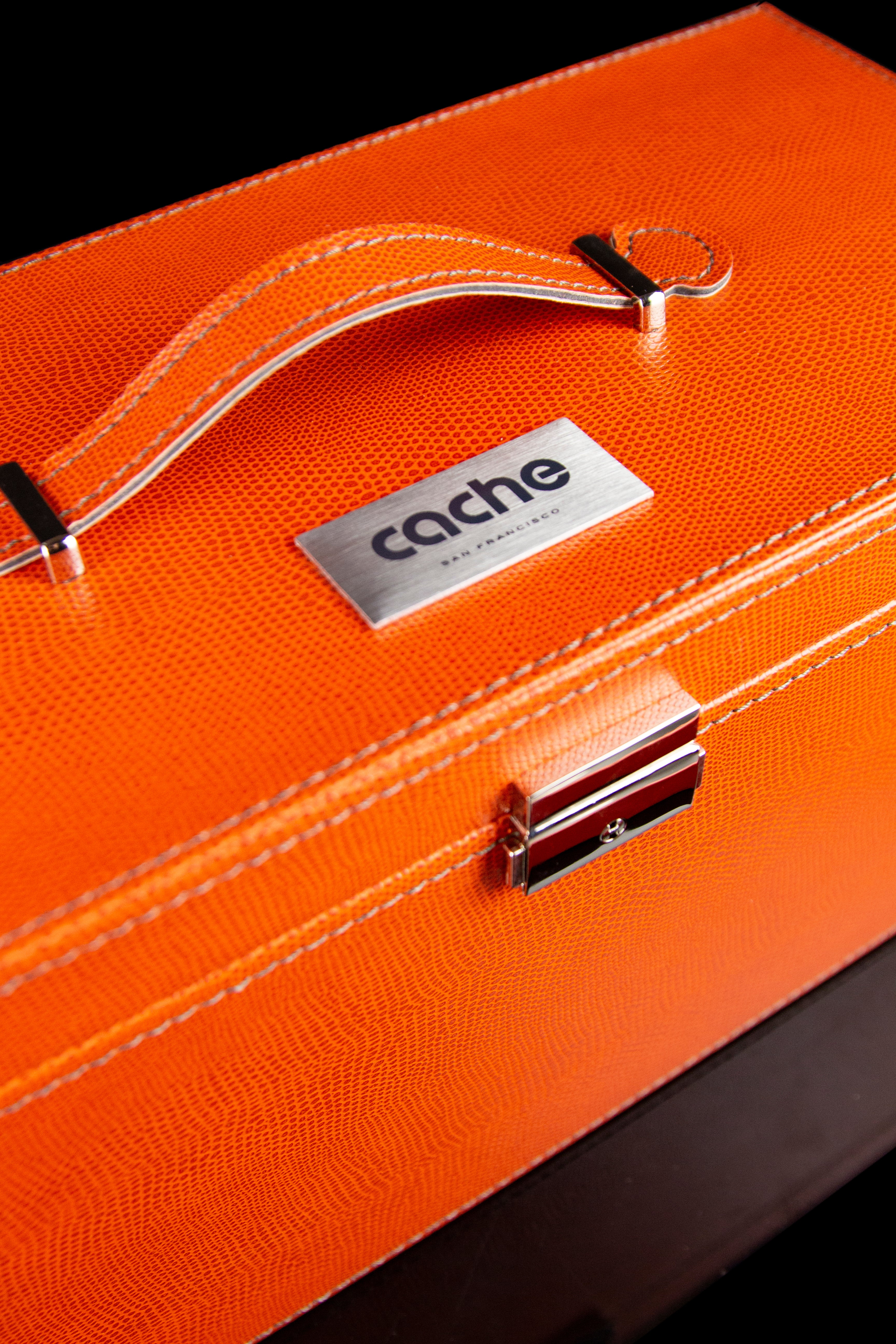 Cache's Exquisite Luxury Vegan Leather Storage Case