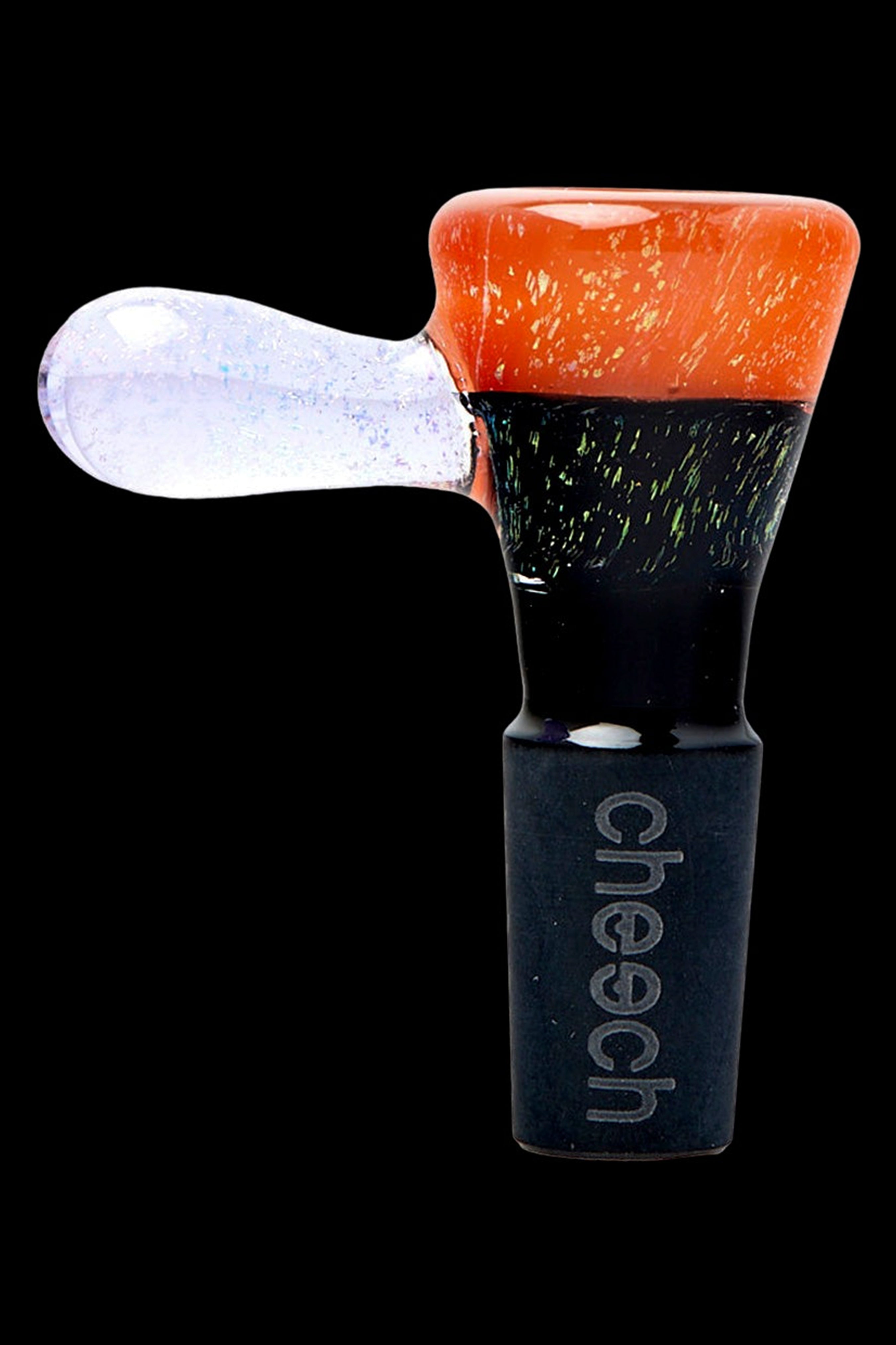 Cheech Glass Transparent Dichro Herb Slide - Elevate Your Smoking Experience