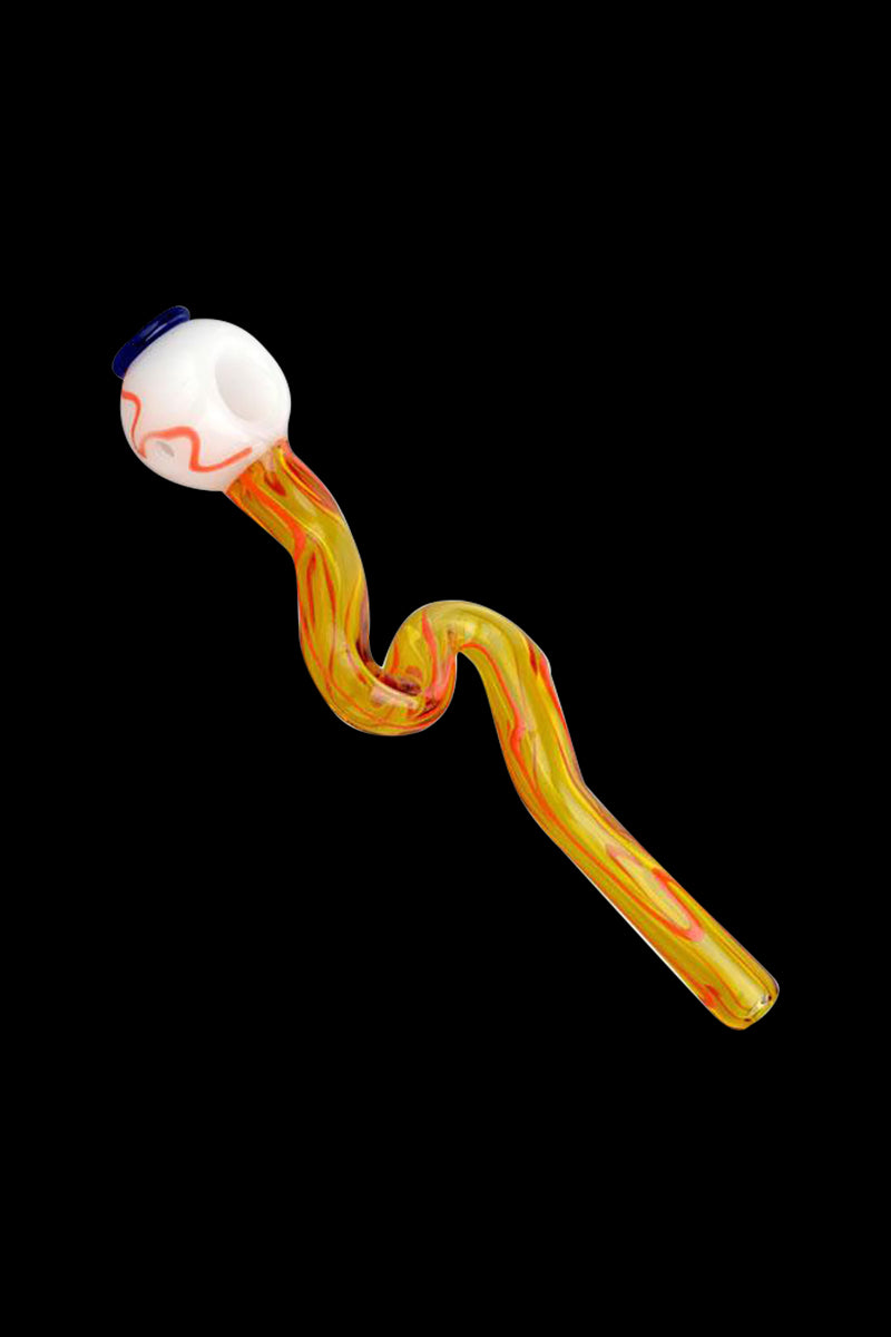 Eye-Catching Eyeball Glass Hand Pipe