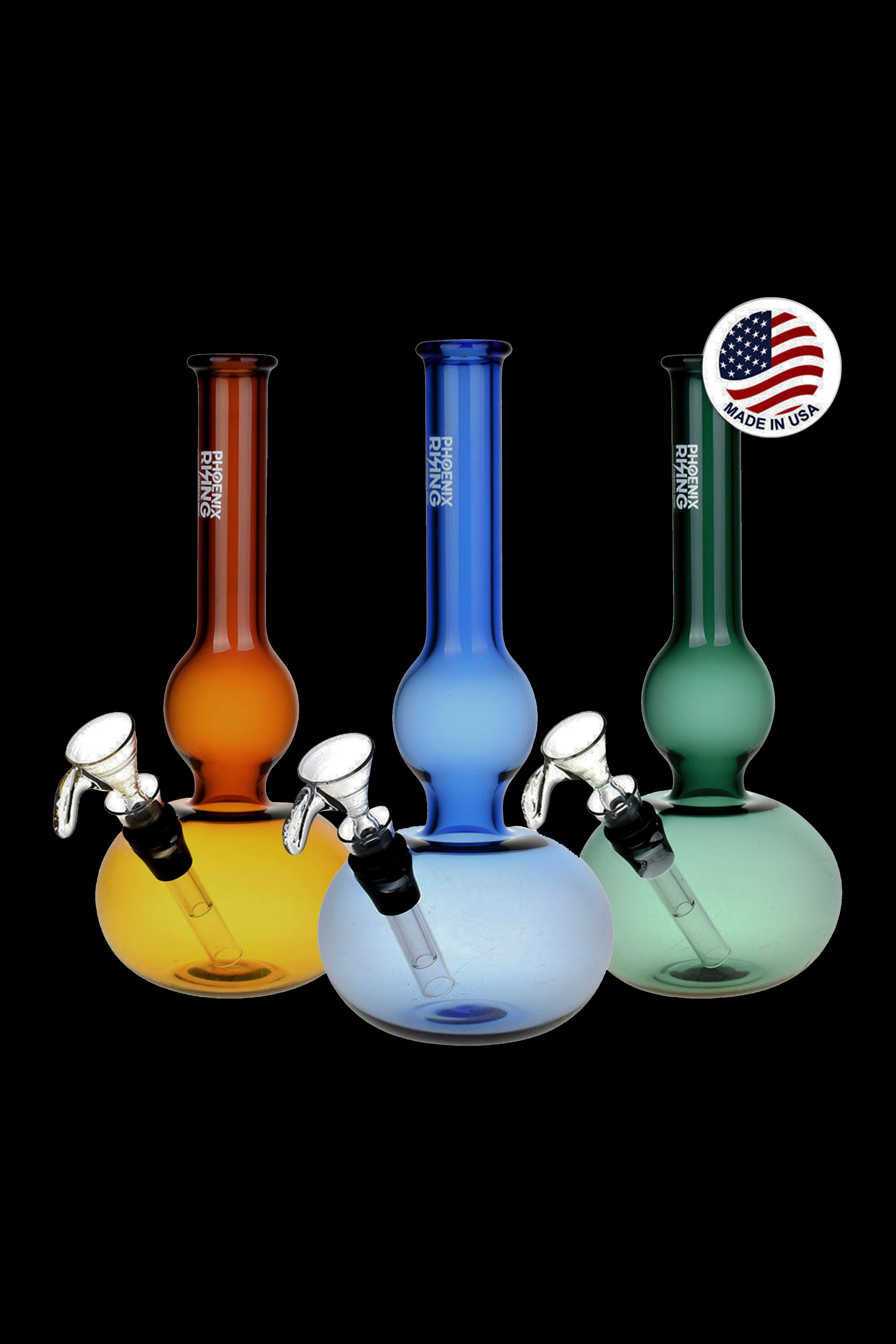 Phoenix Rising Double Bubble Water Pipe - Elevate Your Smoking Experience