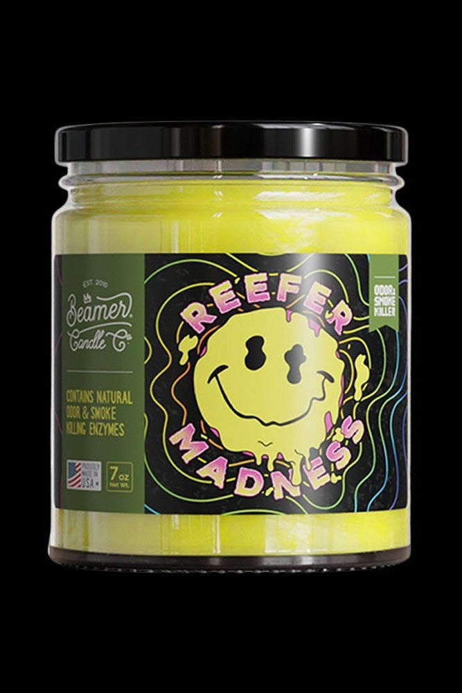 Beamer Candle Co. 7oz Glass Jar Candle: The Ultimate Odor & Smoke Killer