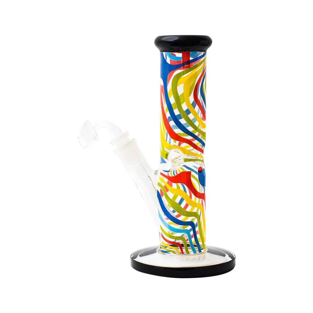 Famous Brandz Amnesia Dab Rig with Quartz Banger - A Trippy Smoking Experience
