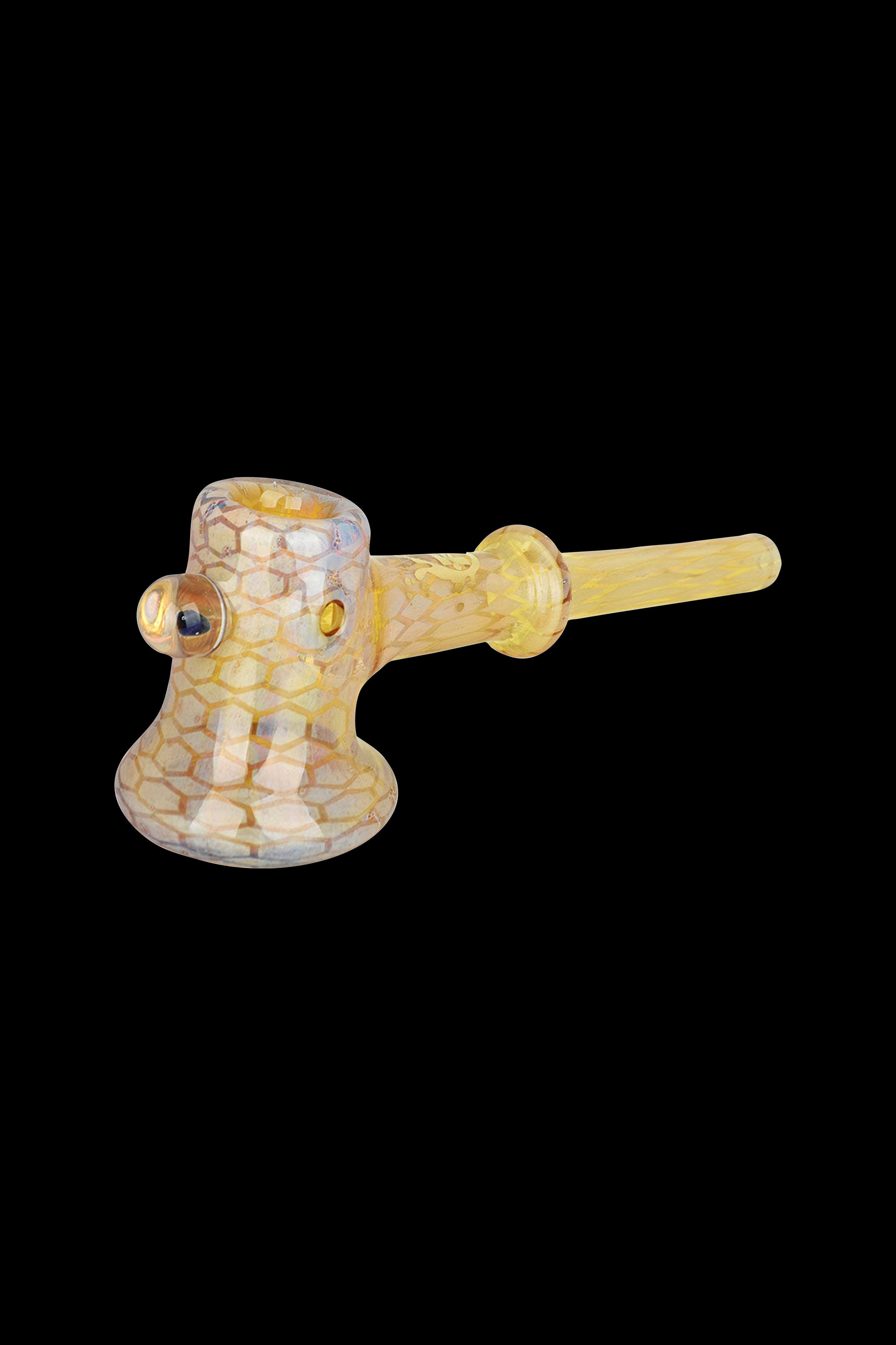 Pulsar Deco Hammer Hand Pipe: Opal Bead Edition