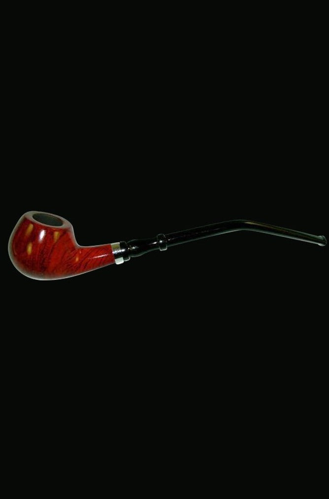 Exquisite Churchwarden Rosewood Tobacco Pipe