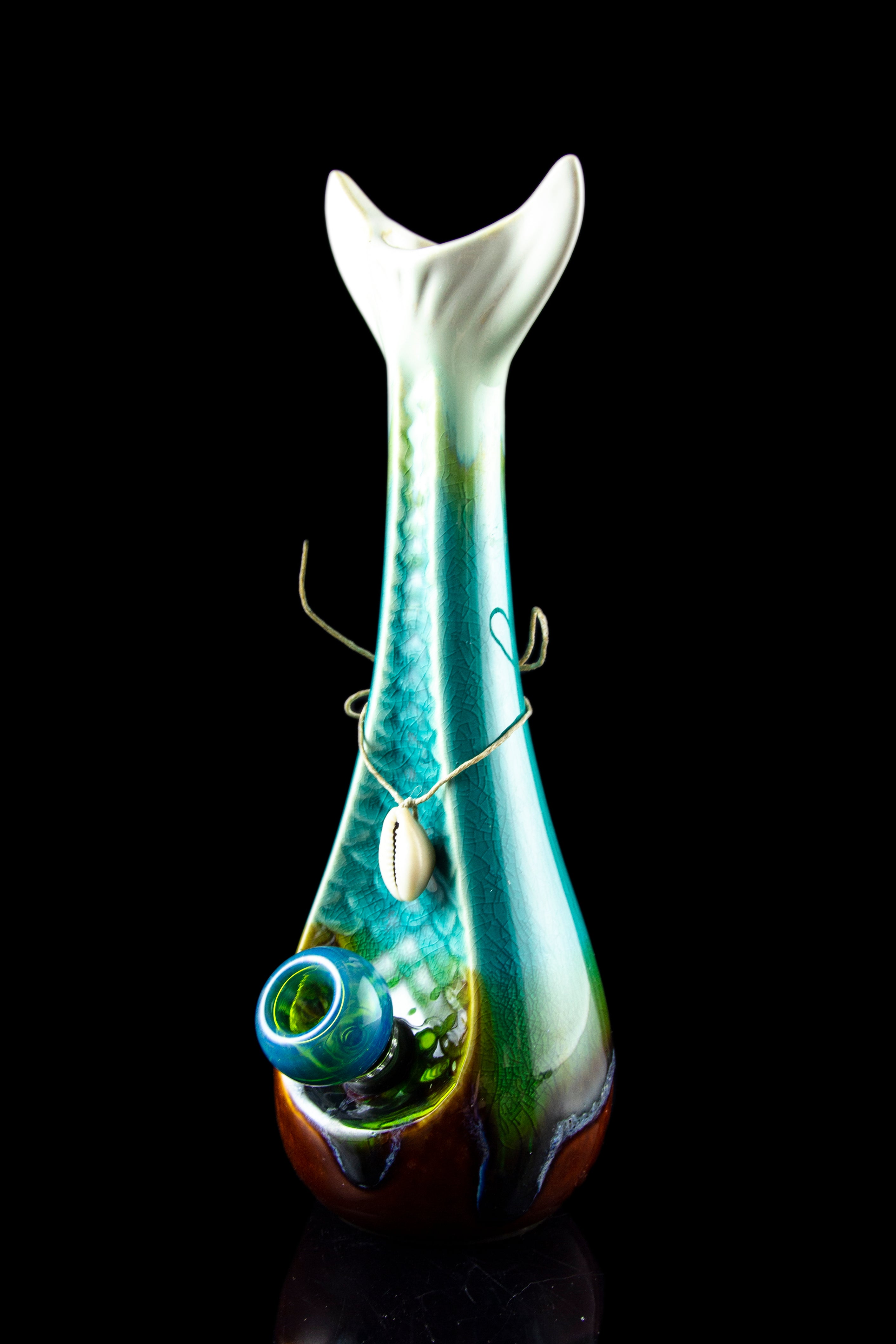 Enchanting Mermaid Water Pipe - My Bud Vase
