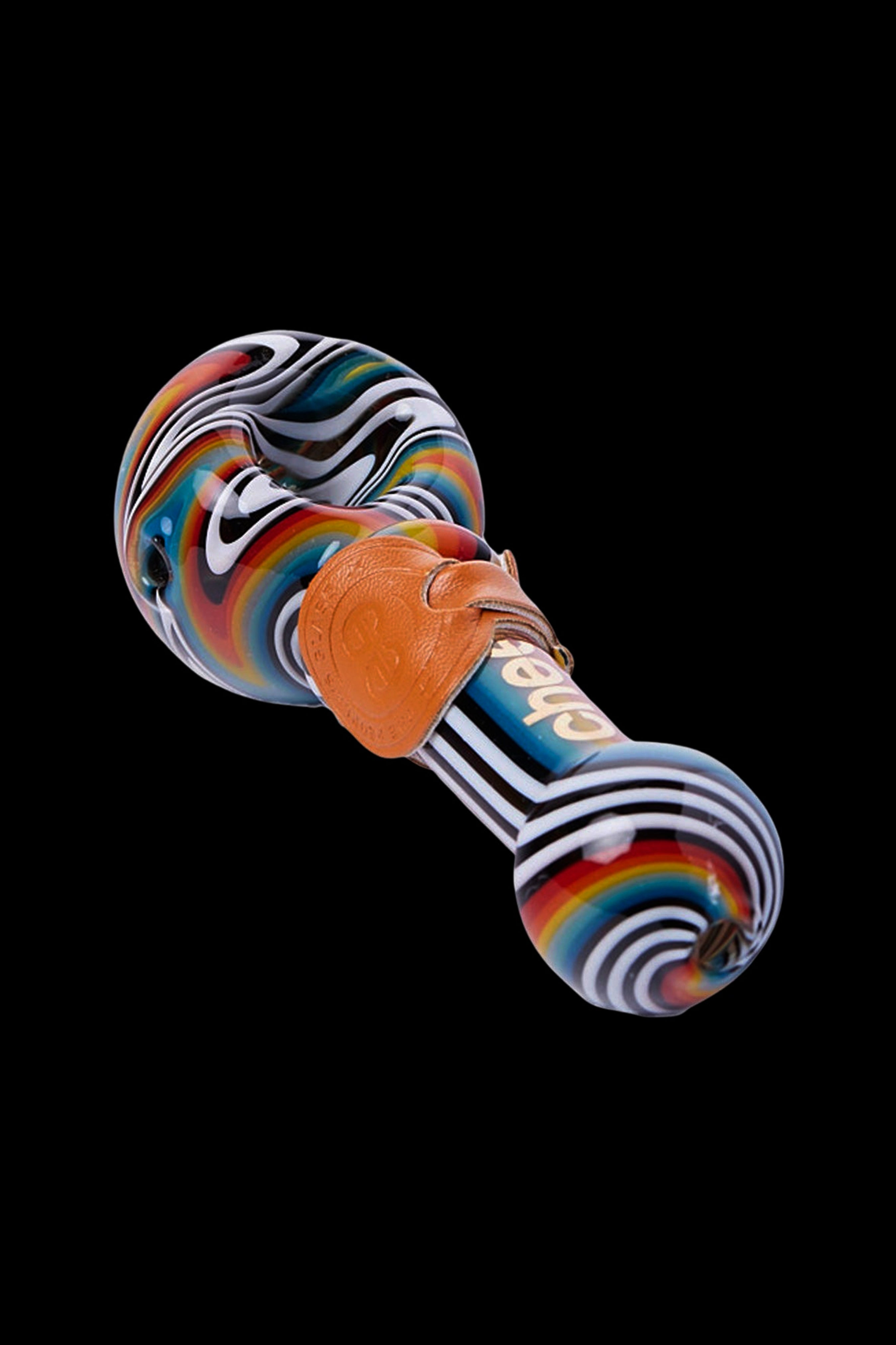 Cheech Glass Groovy Wig Wag Hand Pipe