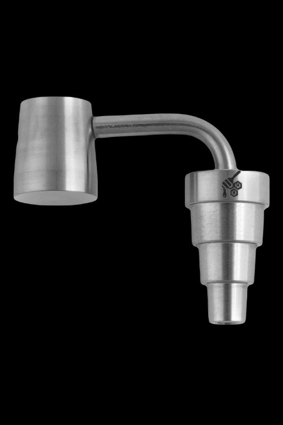 Honeybee Herb's Stunning Titanium 6-In-1 Long Neck Banger