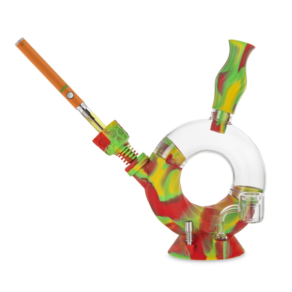 Ooze Ozone 4-in-1 Silicone Hybrid Water Pipe & Dab Straw