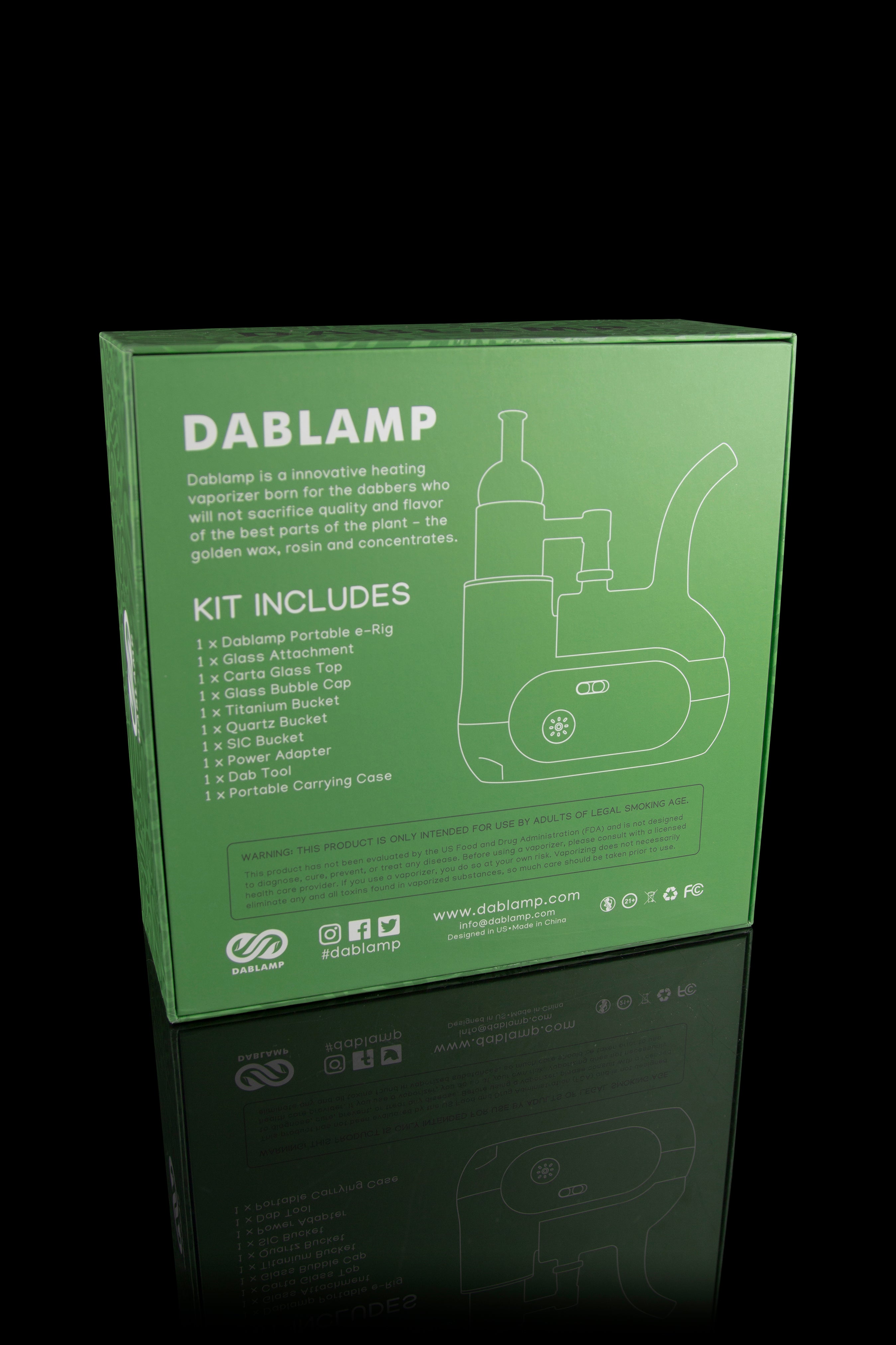 DABLAMP E-Rig: The Ultimate Portable Dabbing Device