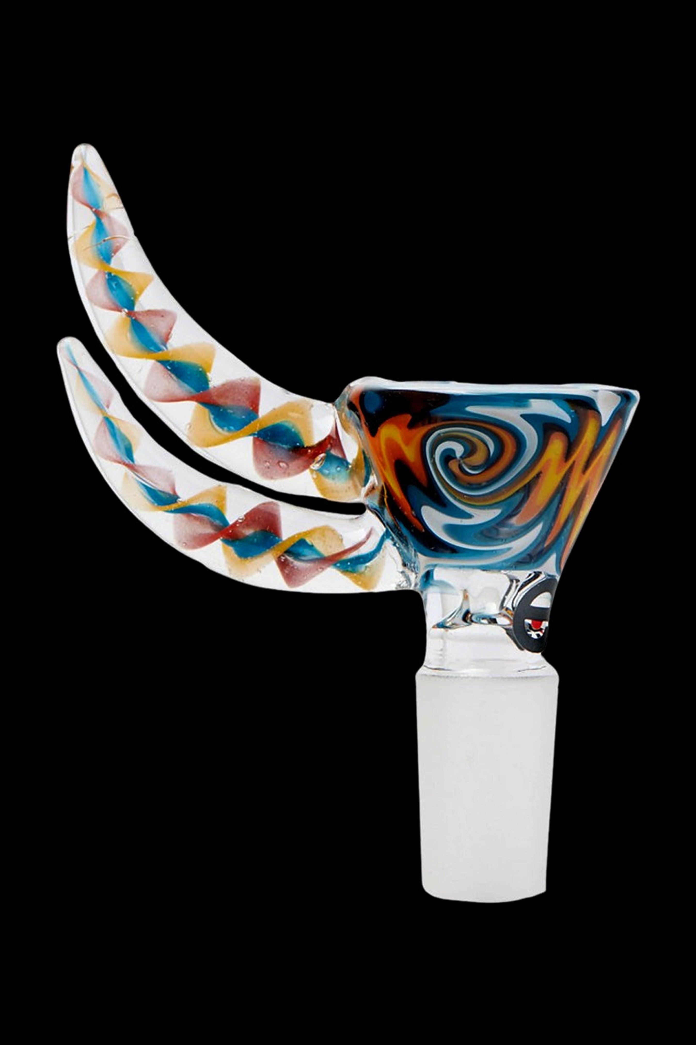 Cheech Glass Wig Wag Dual Horn Herb Slide: A Quirky Smoking Essential