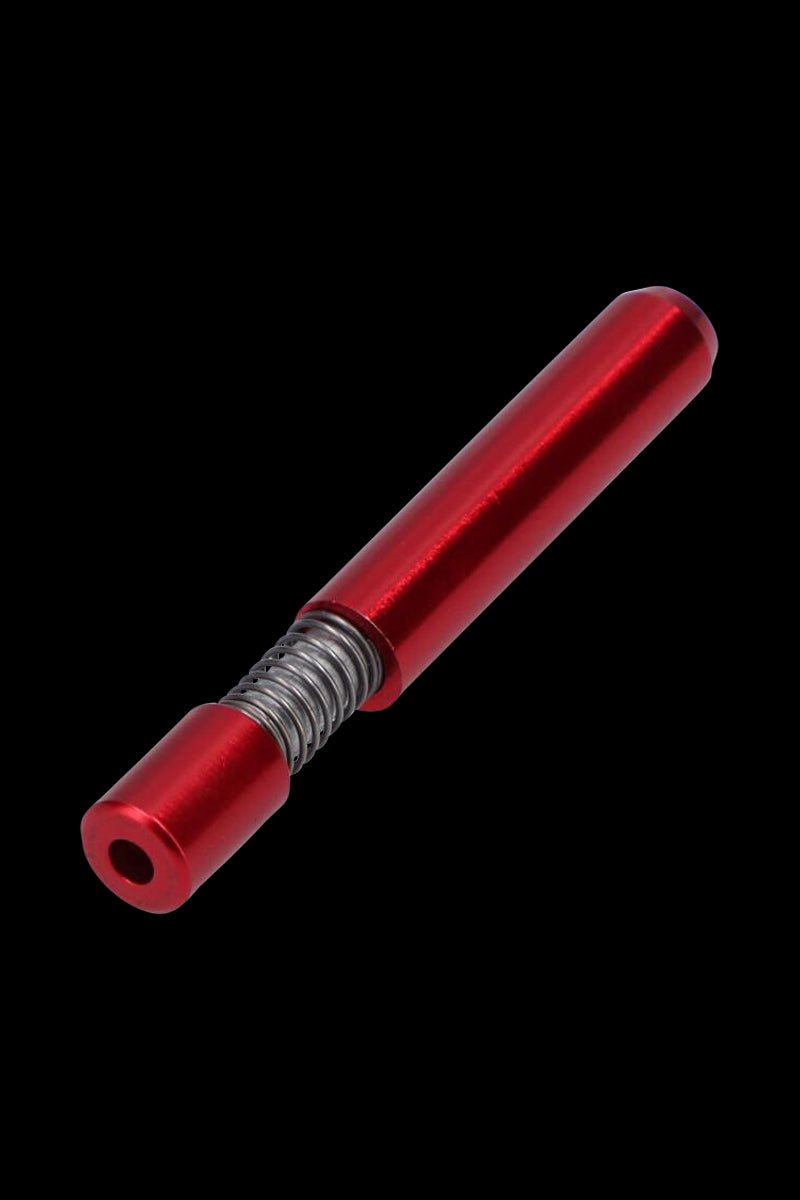 Awesome Metal Spring-Loaded One Hitter Pipe