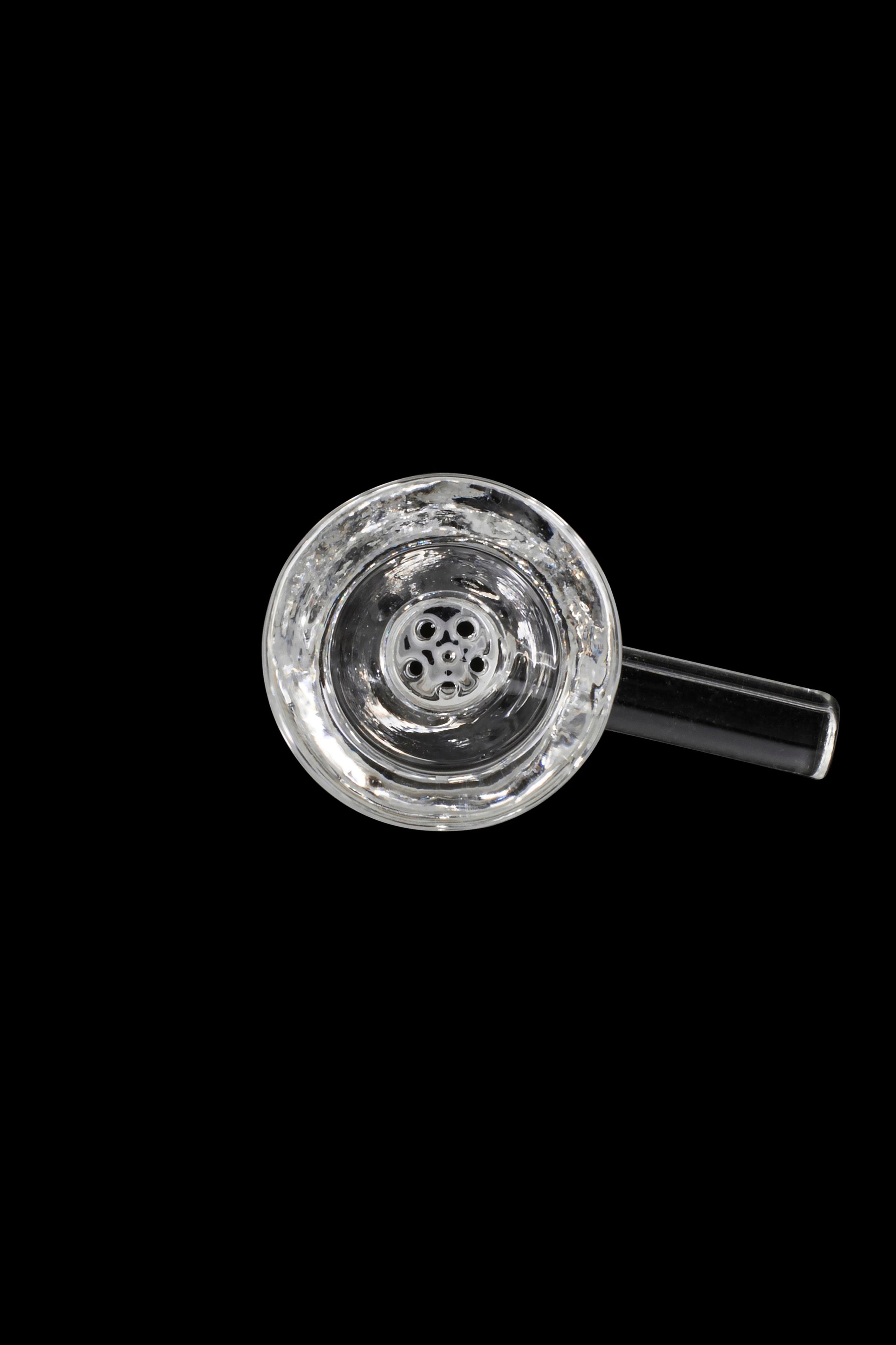 LA Pipes Premium Honeycomb Funnel Bowl with Handle - Elevate Your Smoking Experience!