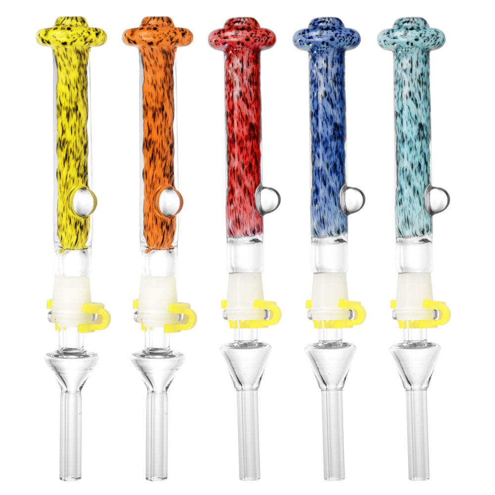 Beam Me Up! 7-Inch Dab Straw with Quartz Tip
