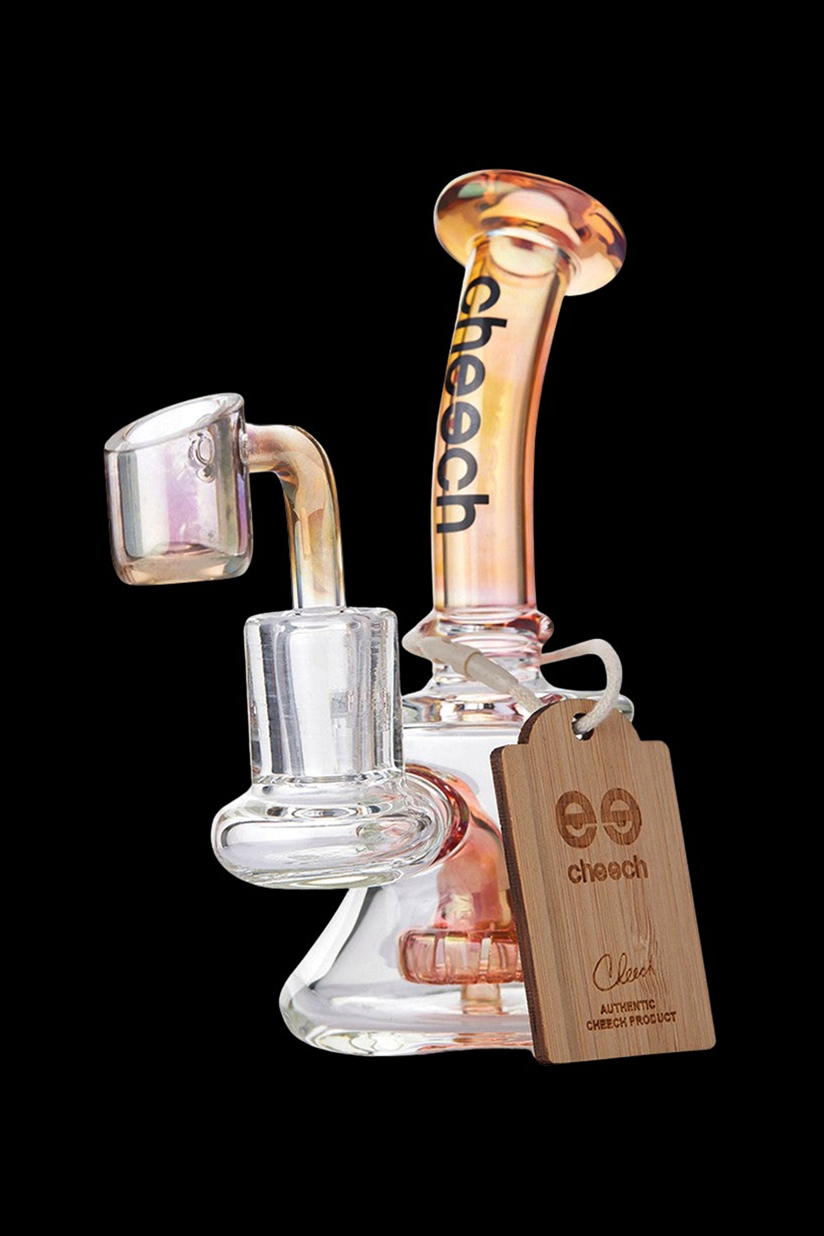 Cheech Glass Fumed Smoking Rig - A Stunning Visual Treat