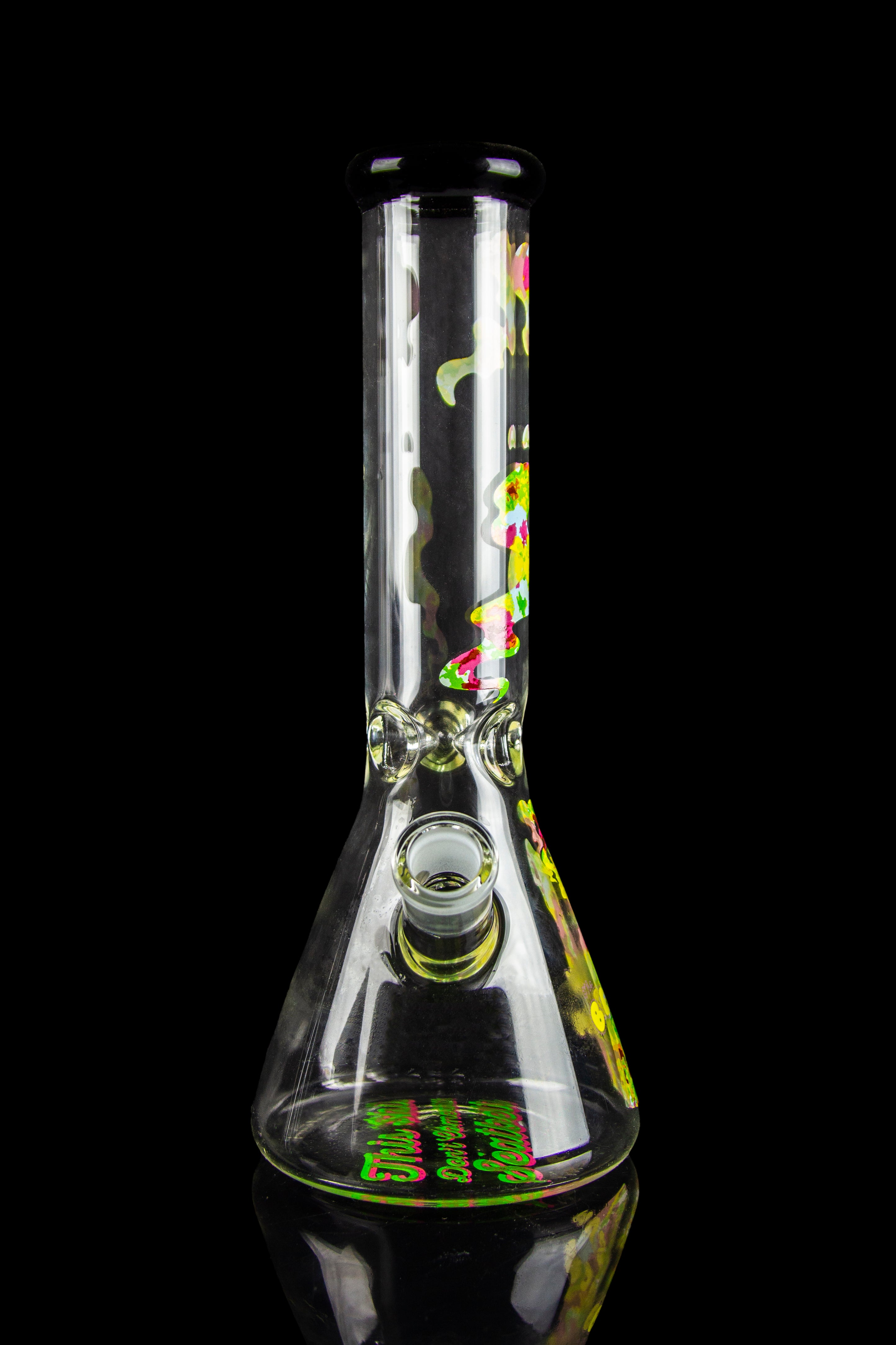 Beach Bum Moondog Beaker Water Pipe - A Stunning Smoking Companion