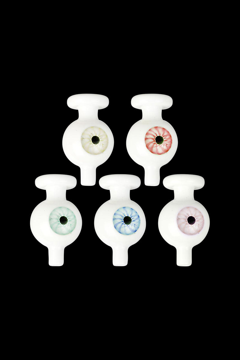 Eye Witness Glass Ball Carb Cap - 5 Pack: A Must-Have Set!