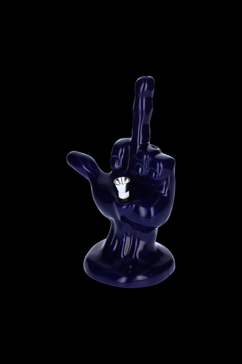 Cool Middle Finger Ceramic Smoking Pipe