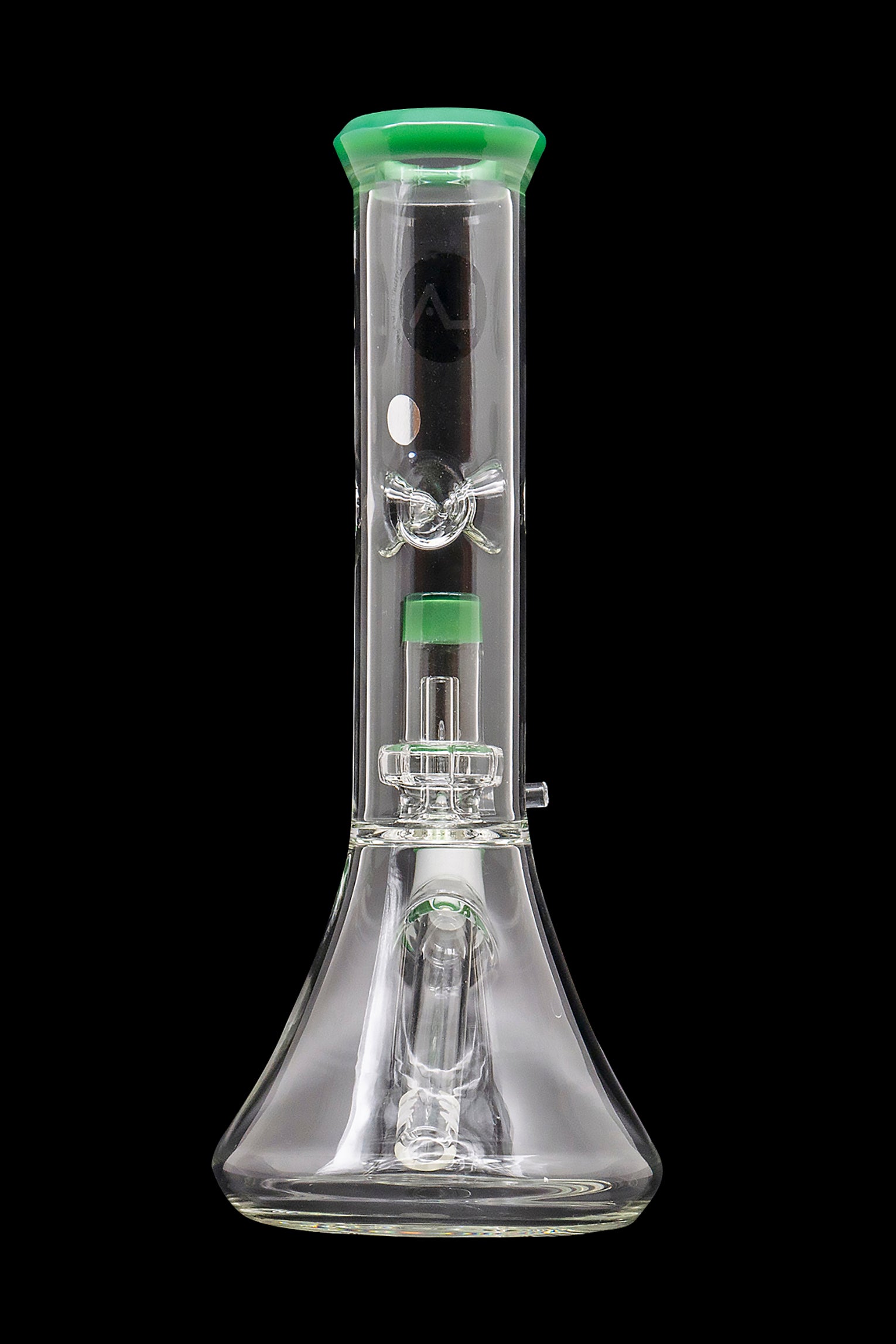 LA Pipes Beaker Bong with Showerhead Perc - The Ultimate Smoking Companion