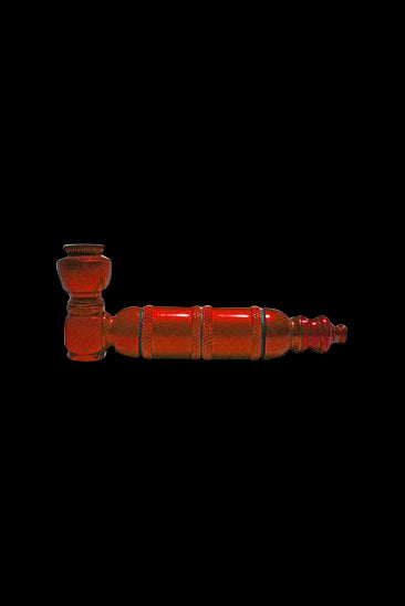 Ultra - Portable Anodized Aluminum Smoking Pipe with Lid