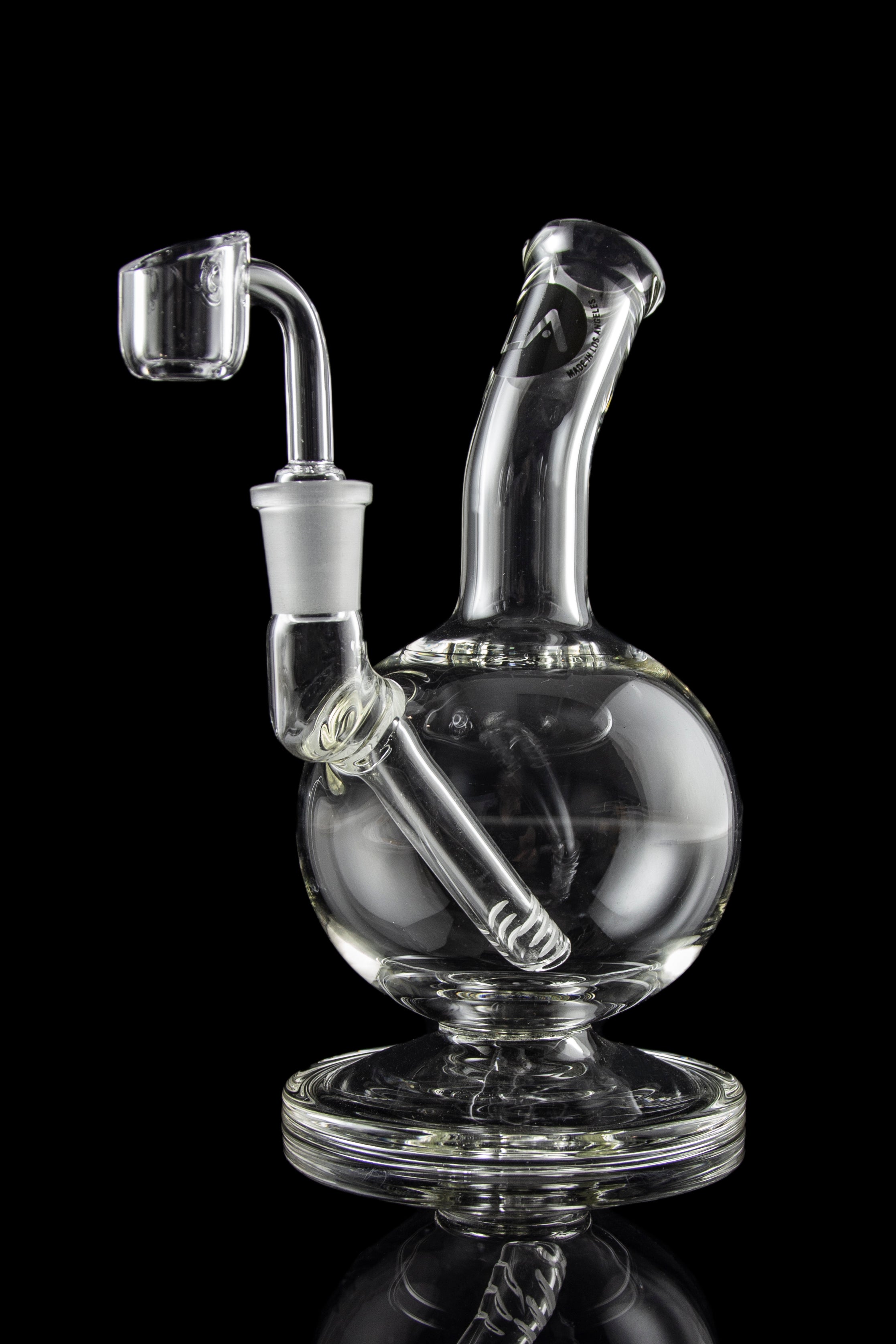 LA Pipes Premium Bubble Concentrate Rig with Fixed Downstem