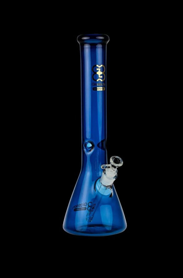 Grasscity's Stunning Limited Edition Cobalt Blue Beaker Ice Bong - Grab Yours Now!