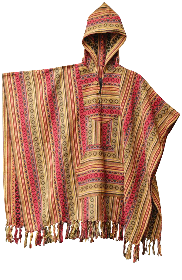 Gorgeous Large Dari Cotton Poncho - A Must - Have!