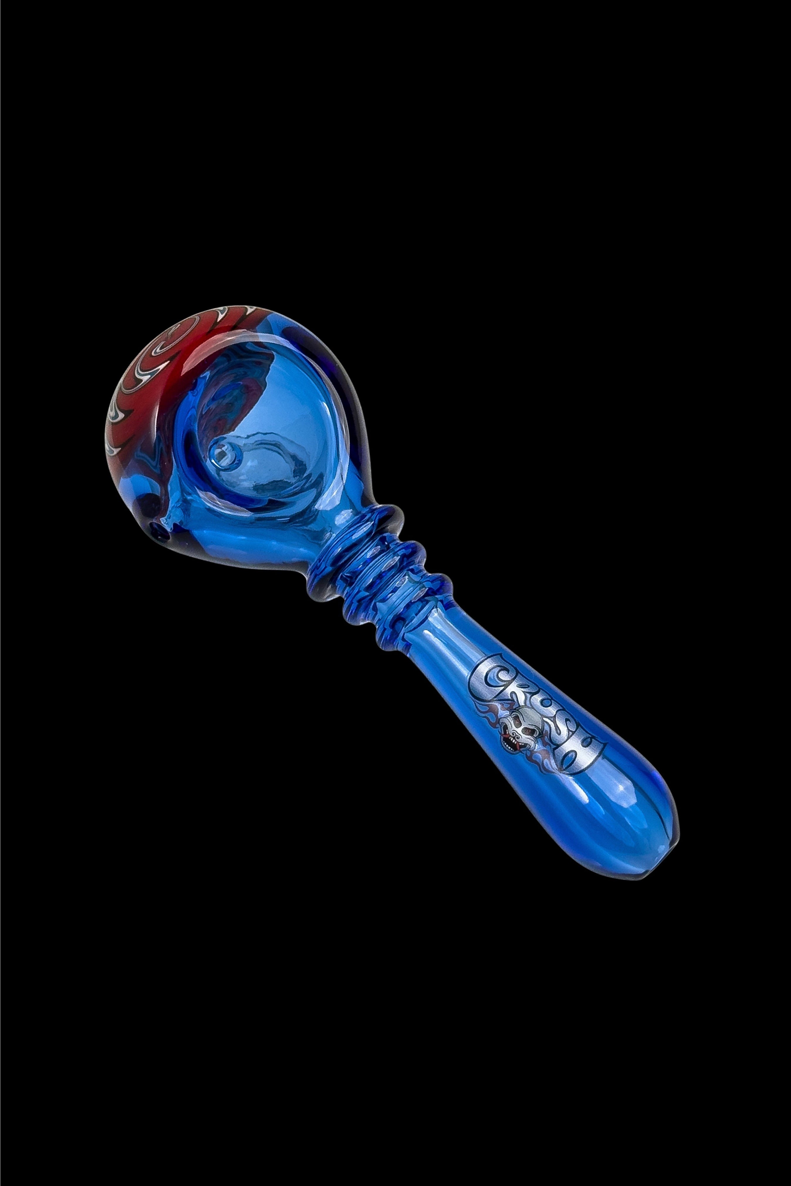 Crush Triple Ring Neck Wig Wag Head Pipe: A Stunning Smoking Marvel