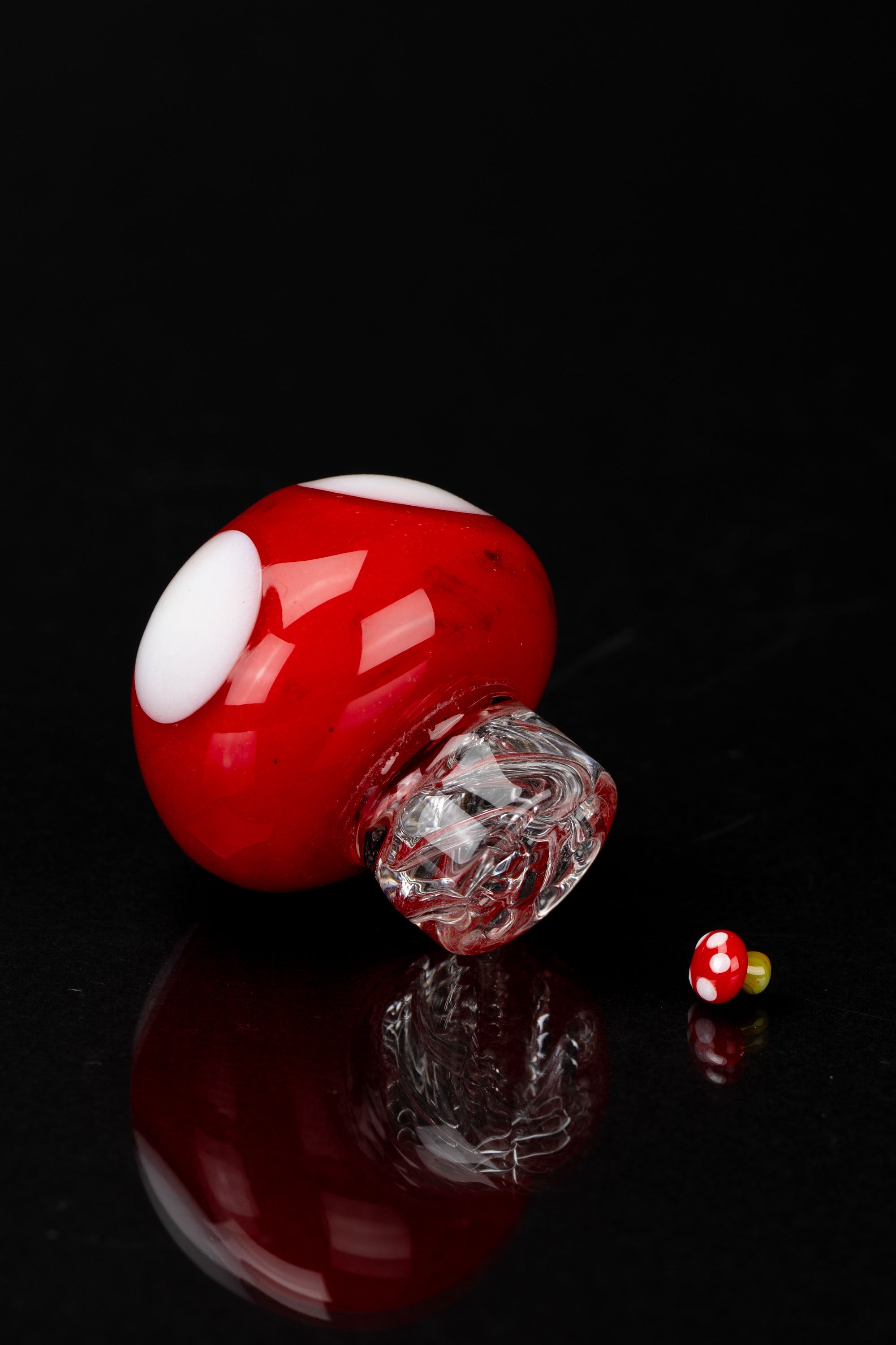 Empire Glassworks Enchanting Mushroom Spinner Carb Cap
