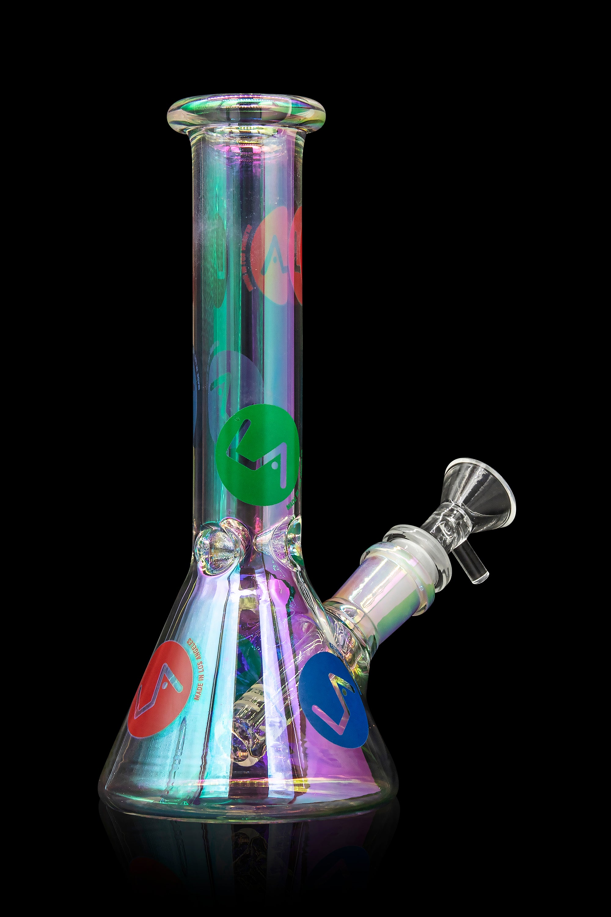 LA Pipes Limited Edition 8-Piece Iridescent Disco Beaker Set: A Groovy Retro Delight
