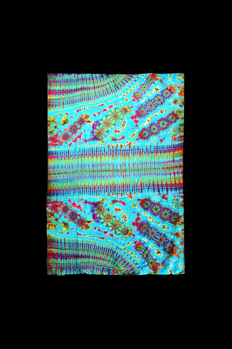 Stunning Psychedelic Tie - Dye Tapestry